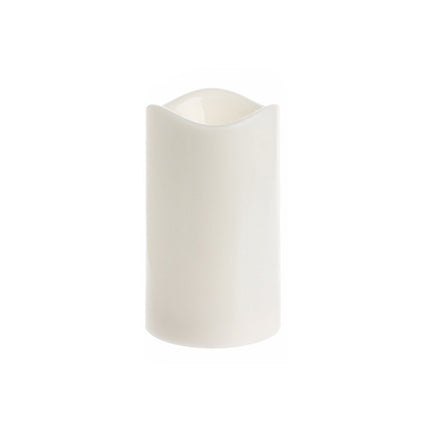 Cylindrical LED Electronic Candle Light Simulation Wedding Candlestick Candle, Size:15x7.5cm-garmade.com