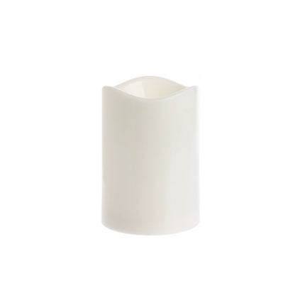Cylindrical LED Electronic Candle Light Simulation Wedding Candlestick Candle, Size:13x7.5cm-garmade.com