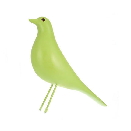 Resin Craft Bird Figurine Office Ornaments Home Decoration Accessories(Green)-garmade.com