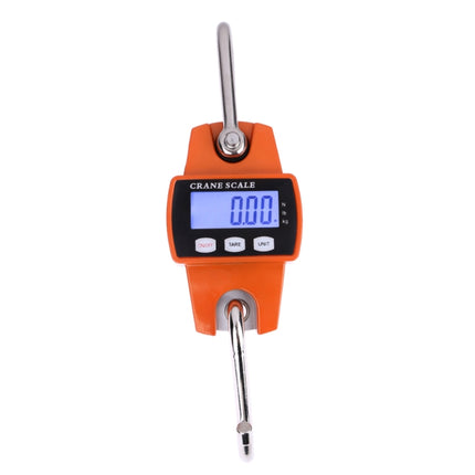 300kg x 100g Portable LCD Digital Stainless Steel Hook Mini Electronic Hook Scale-garmade.com