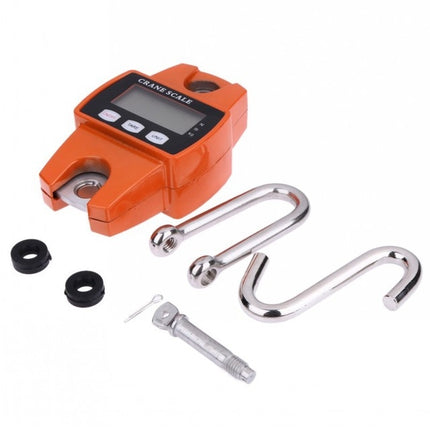 300kg x 100g Portable LCD Digital Stainless Steel Hook Mini Electronic Hook Scale-garmade.com