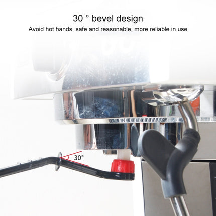 Semi-automatic Coffee Machine Detachable Cleaning Bristle Anti-hot Nylon Brush(Black)-garmade.com