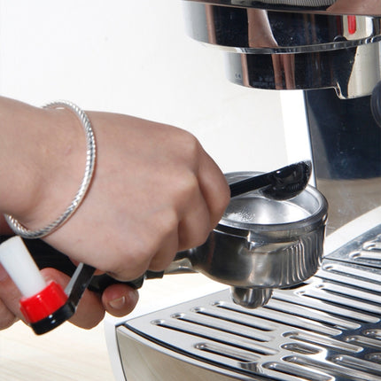 Semi-automatic Coffee Machine Detachable Cleaning Bristle Anti-hot Nylon Brush(Black)-garmade.com