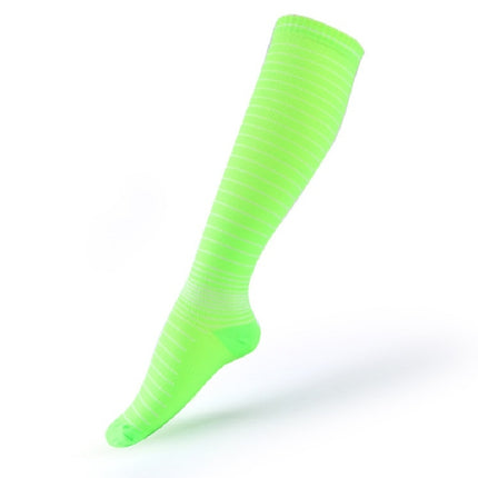 3 Pairs Outdoor Cycling Running Quick-Drying Breathable Adult Sports Socks, Size:L/XL(Fluorescent Green)-garmade.com