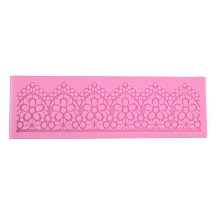 DIY Baking Tools Lace Silicone Moulds Fondant Cake Surrounding Decoration Tools Chocolate Mould-garmade.com