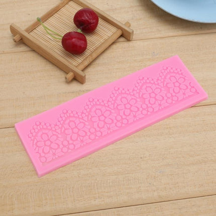 DIY Baking Tools Lace Silicone Moulds Fondant Cake Surrounding Decoration Tools Chocolate Mould-garmade.com