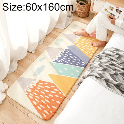 Cartoon Home Sofa Strip Rug Bedroom Bedside Lamb Cashmere Non-slip Mat, Size:60×160 cm(Bingo Journey)-garmade.com