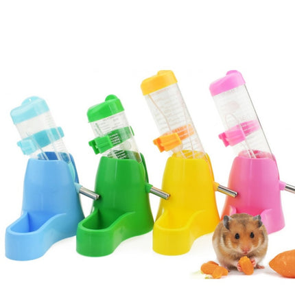 125ml Hamster Special Plastic Drinking Fountain Pet Suppliests(Pink)-garmade.com