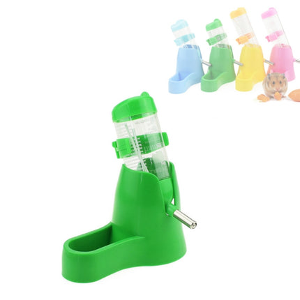 125ml Hamster Special Plastic Drinking Fountain Pet Suppliests(Green)-garmade.com