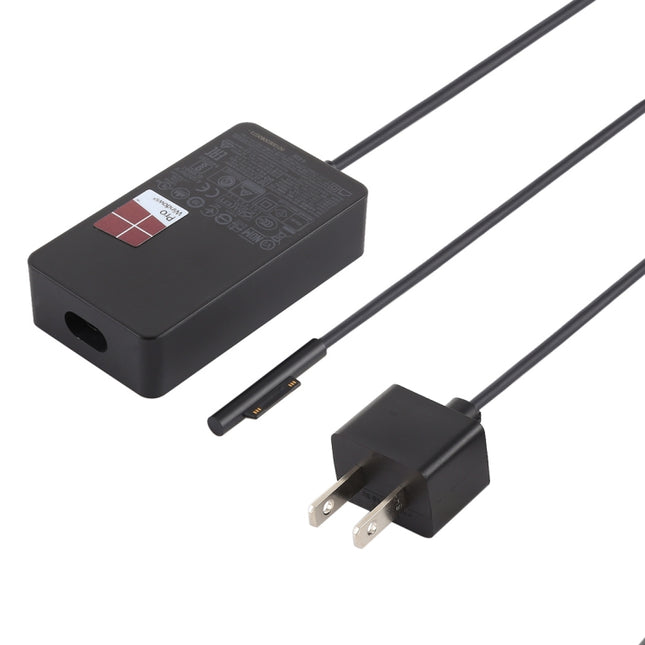 44W 15V 2.58A AC Adapter Power Supply for Microsoft Surface Pro 5 1796 / 1769, US Plug-garmade.com