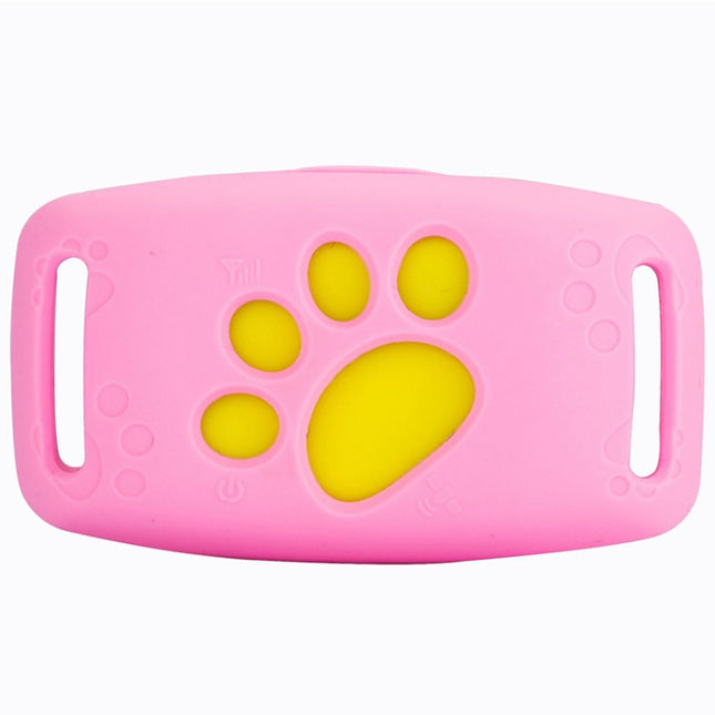 Z8-A Mini Pet Smart Wear GPS Pet Locator Tracking Device(Pink)-garmade.com