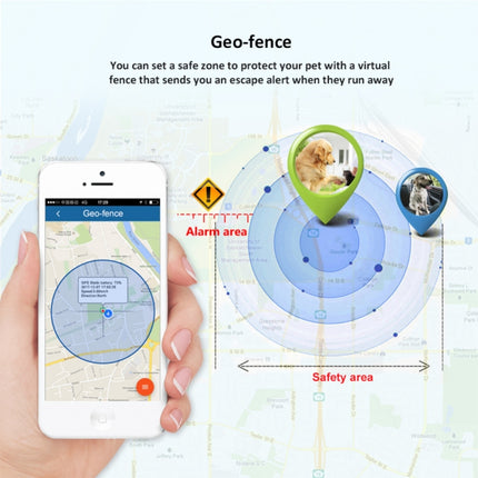 TK-909 GPS / GPRS / GSM Pet Locator Pet Collar Real-time Tracking Device-garmade.com