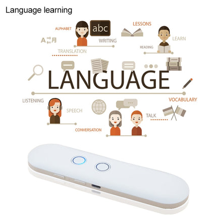 T4 Portable AI Smart Voice Translator Business Travel Real Time Translation Machine Support 42 Languages (Pink)-garmade.com
