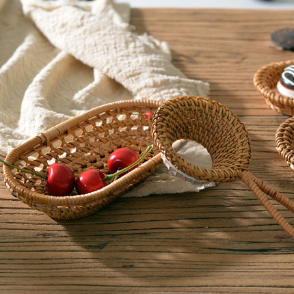 GP36 Rattan Braided Tea Drain Tool-garmade.com