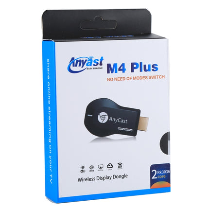 AnyCast M4 Plus Wireless WiFi Display Dongle Receiver Airplay Miracast DLNA 1080P HDMI TV Stick for iPhone, Samsung, and other Android Smartphones-garmade.com