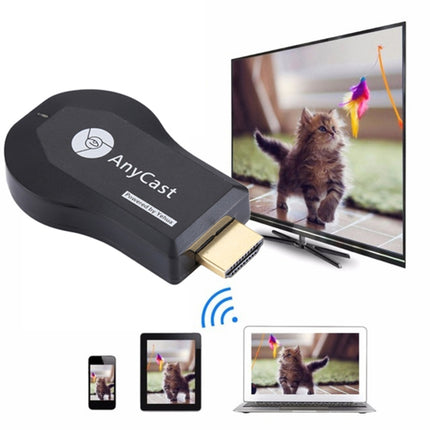 AnyCast M9 Plus Wireless WiFi Display Dongle Receiver Airplay Miracast DLNA 1080P HDMI TV Stick for iPhone, Samsung, and other Android Smartphones-garmade.com
