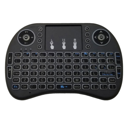 Support Language: Italy i8 Air Mouse Wireless Backlight Keyboard with Touchpad for Android TV Box & Smart TV & PC Tablet & Xbox360 & PS3 & HTPC/IPTV-garmade.com