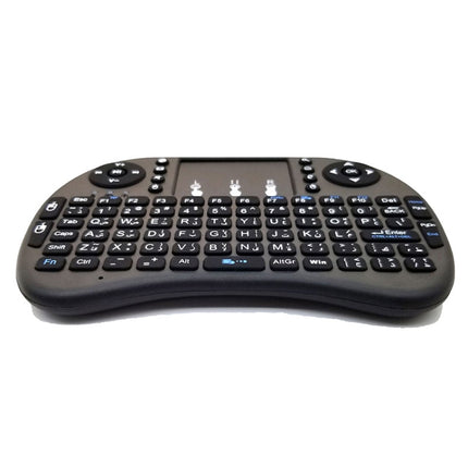 Support Language: Arabic i8 Air Mouse Wireless Keyboard with Touchpad for Android TV Box & Smart TV & PC Tablet & Xbox360 & PS3 & HTPC/IPTV-garmade.com
