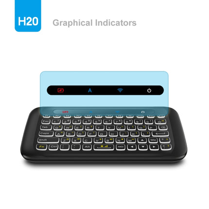 H20 2.4GHz Mini Smart Wireless Multi-Touch Touch Keyboard-garmade.com