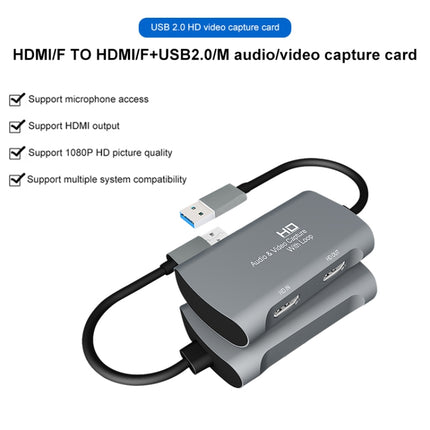 Z31 HDMI Female to HDMI Female + Audio + USB 2.0 Video Capture Box-garmade.com
