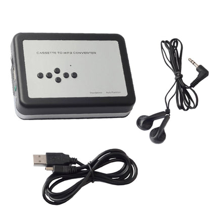 USB Cassette Tape to MP3 Converter Capture Audio Music Player-garmade.com