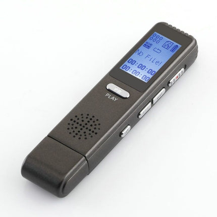 V858 Portable Audio Voice Recorder, 8GB, Support Music Playback-garmade.com