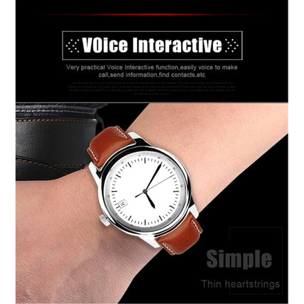 DOMINO DM365 1.33 inch On-cell IPS Full View Capacitive Touch Screen MTK2502A-ARM7 Bluetooth 4.0 Smart Watch Phone, Support Facebook / Whatsapp / Raise to Bright Screen / Flip Hand to Switch Interface / 3D Acceleration / Pedometer Analysis / Sedentary Rem-garmade.com