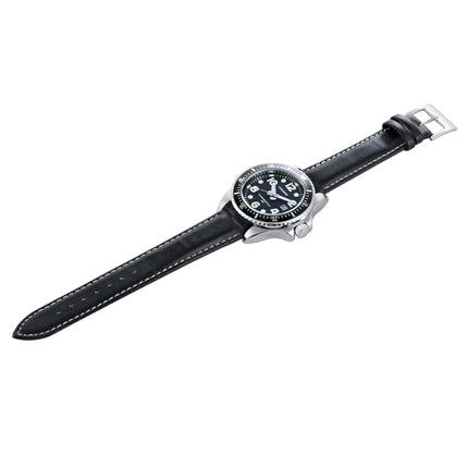 CAGARNY 6863 Fashion Waterproof Quartz Movement Wrist Watch with Leather Band(Black)-garmade.com