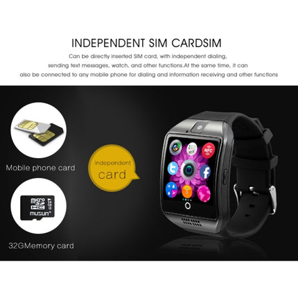 Q18 1.54 inch TFT Screen MTK6260A 360MHz Bluetooth 3.0 Smart Bracelet Watch Phone with Pedometer & Sleeping Monitor & Calculator & Call Reminder & SMS / Wechat Alerts & Clock Display & Synchronous Music Play Call Answer & Recording & Alarm & Remote Camera-garmade.com