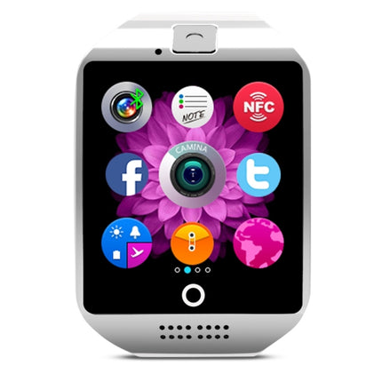 Q18 1.54 inch TFT Screen MTK6260A 360MHz Bluetooth 3.0 Smart Bracelet Watch Phone with Pedometer & Sleeping Monitor & Calculator & Call Reminder & SMS / Wechat Alerts & Clock Display & Synchronous Music Play Call Answer & Recording & Alarm & Remote Camera-garmade.com