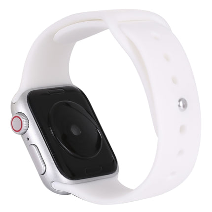 For Apple Watch Series 4 40mm Color Screen Non-Working Fake Dummy Display Model (White)-garmade.com