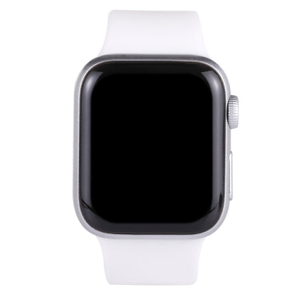 For Apple Watch Series 4 40mm Dark Screen Non-Working Fake Dummy Display Model (White)-garmade.com