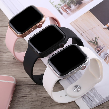 For Apple Watch Series 4 40mm Dark Screen Non-Working Fake Dummy Display Model (White)-garmade.com