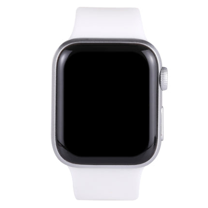 For Apple Watch Series 4 44mm Dark Screen Non-Working Fake Dummy Display Model(White)-garmade.com