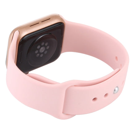 For Apple Watch Series 6 44mm Black Screen Non-Working Fake Dummy Display Model(Pink)-garmade.com