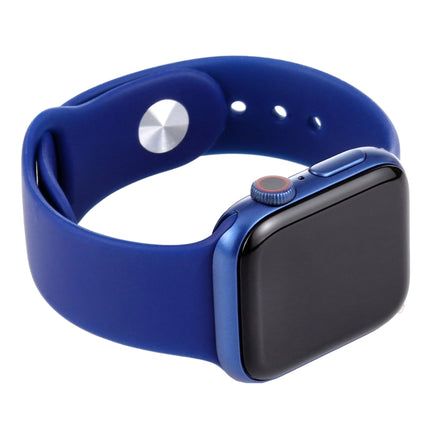 For Apple Watch Series 6 44mm Black Screen Non-Working Fake Dummy Display Model(Blue)-garmade.com