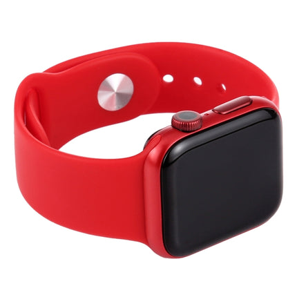 For Apple Watch Series 6 44mm Black Screen Non-Working Fake Dummy Display Model(Red)-garmade.com