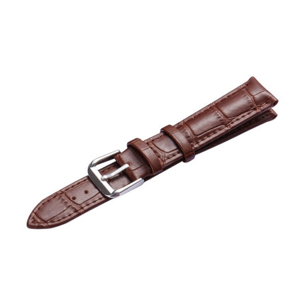 Calfskin Detachable Watch Leather Wrist Strap, Specification: 12mm (Brown)-garmade.com