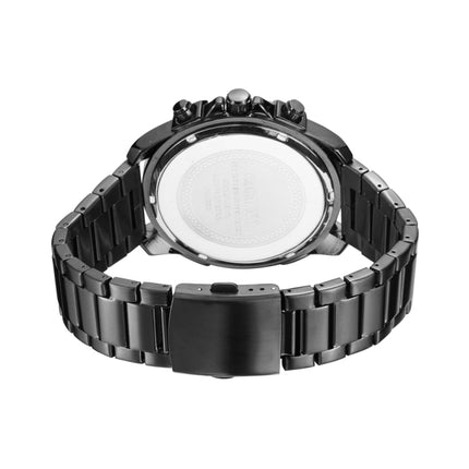 CAGARNY 6882 Fashion Waterproof Quartz Watch with Stainless Steel Band-garmade.com