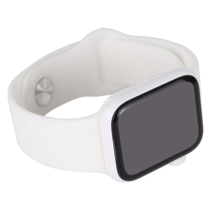 For Apple Watch Series 5 40mm Black Screen Non-Working Fake Dummy Display Model(White)-garmade.com