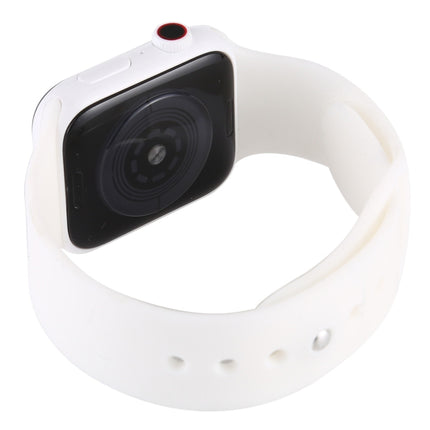 For Apple Watch Series 5 44mm Color Screen Non-Working Fake Dummy Display Model (White)-garmade.com