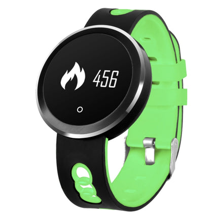 Q7 0.95 inch HD OLED Screen Display Bluetooth Smart Bracelet, IP68 Waterproof, Support Pedometer / Sedentary Reminder / Heart Rate Monitor / Sleep Monitor, Compatible with Android and iOS Phones(Green)-garmade.com
