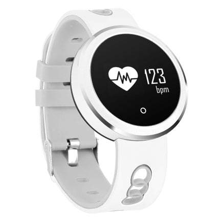 Q7 0.95 inch HD OLED Screen Display Bluetooth Smart Bracelet, IP68 Waterproof, Support Pedometer / Sedentary Reminder / Heart Rate Monitor / Sleep Monitor, Compatible with Android and iOS Phones(White)-garmade.com