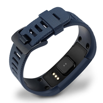 C9 0.71 inch HD OLED Screen Display Bluetooth Smart Bracelet, IP67 Waterproof, Support Pedometer / Blood Pressure Monitor / Heart Rate Monitor / Blood Oxygen Monitor, Compatible with Android and iOS Phones (Blue)-garmade.com