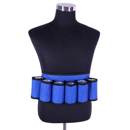 Portable Outdoor Beer Mountaineering Belt Minimalist Stylish Style Multi-function Outdoor Sports Running Hiking Riding Travelling Belt(Blue)-garmade.com