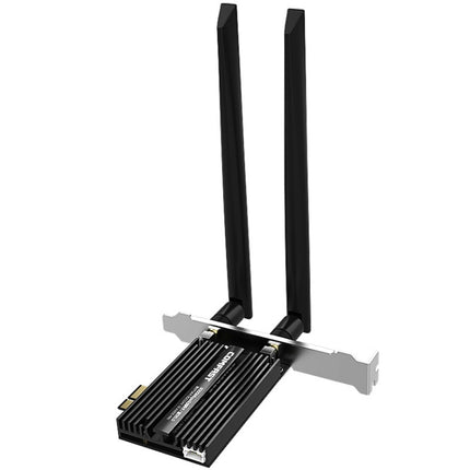 COMFAST CF-AX200 PRO 3000Mbps Bluetooth PCI-E Wifi Network Card Adapter with 2 Antennas-garmade.com
