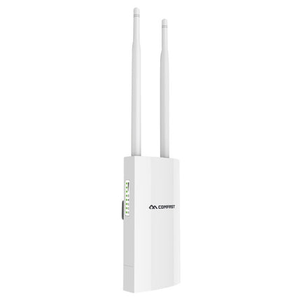 COMFAST CF-E5 300Mbps 4G Outdoor Waterproof Signal Amplifier Wireless Router Repeater WIFI Base Station with 2 Antennas, US Version-garmade.com