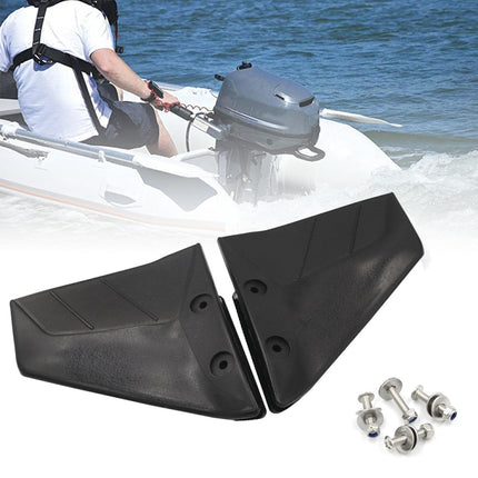 Outboard Motor Wave Pressure Board Sliding Wing Tail for 4 to 50HP Outdrive Stabilizer-garmade.com
