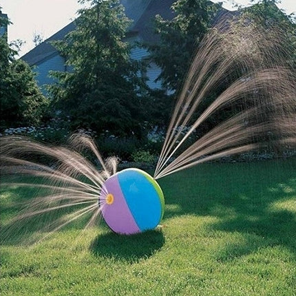 Outdoor Summer Children Lawn Beach Inflatable Water Fountain PVC Ball, Inflated Size: 60 x 60 x 60cm-garmade.com