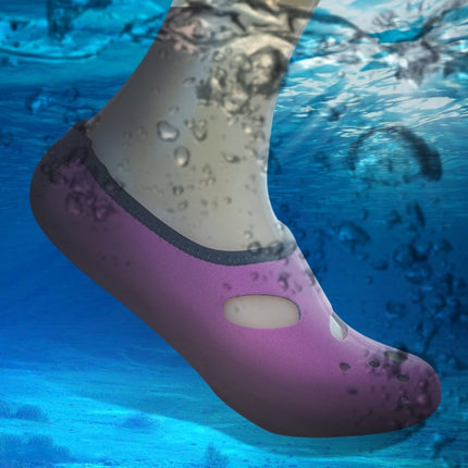 Comfortable and anti-slip 3MM swimming diving socks breathable water to swim the beach socks Size:XXS (Children)(Magenta)-garmade.com